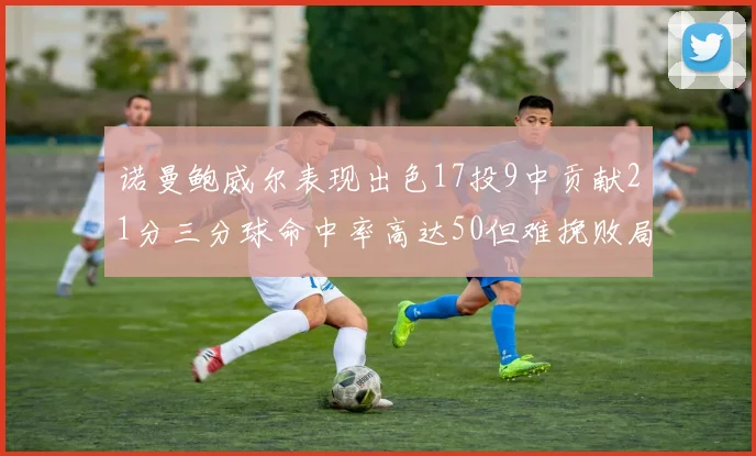 诺曼鲍威尔表现出色17投9中贡献21分三分球命中率高达50但难挽败局